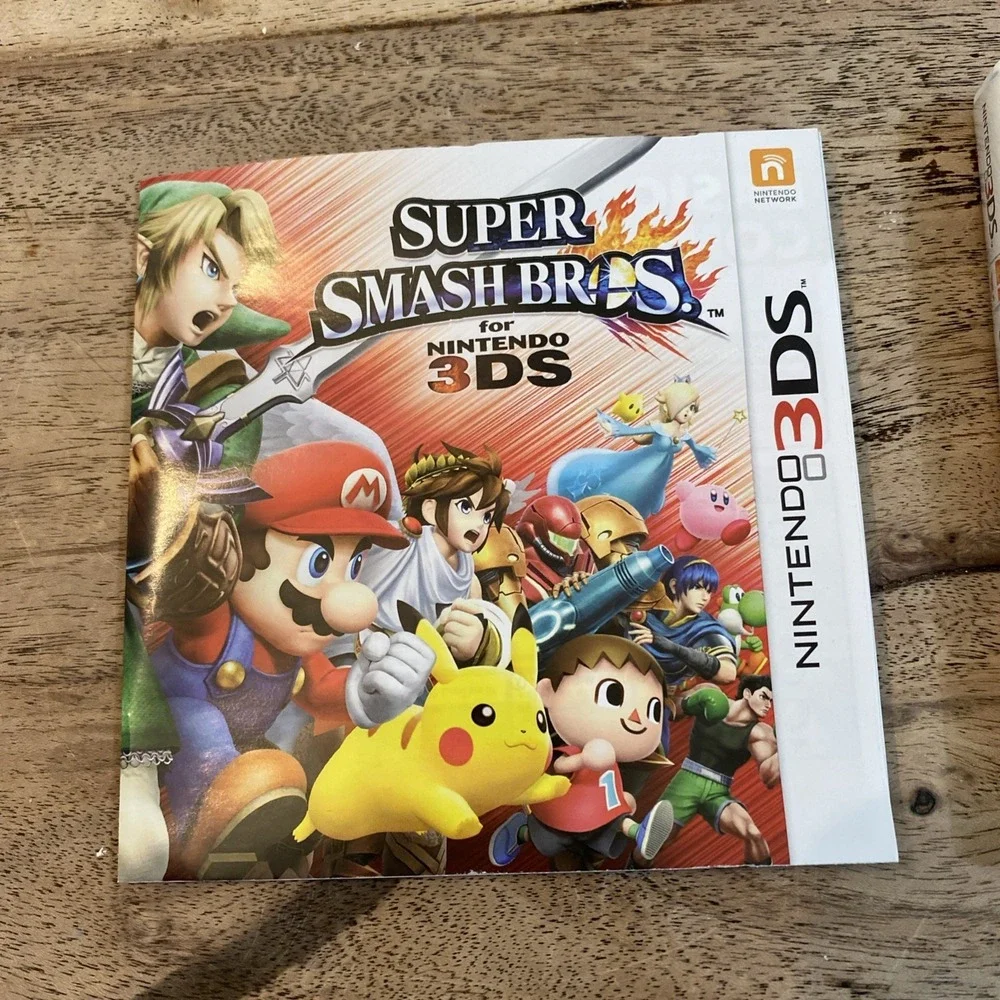 Super Smash Bros. (Nintendo 3DS, 2014) Complete & Tested